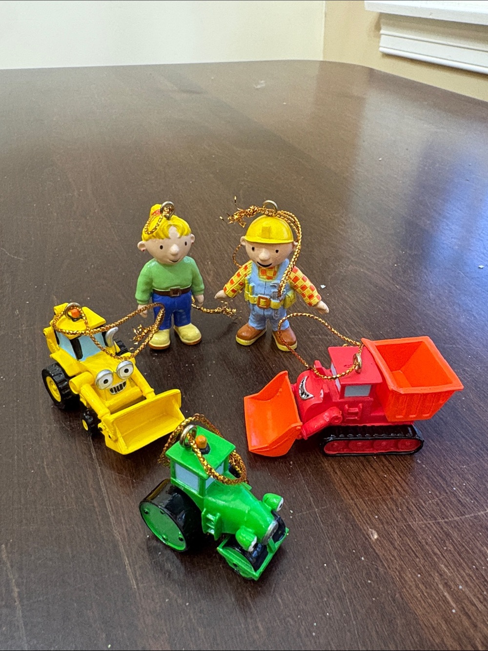 Bob The Builder Ornaments Bob Wendy Muck Scoop Roley